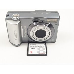 Canon PowerShot A40 2.0 MP Digital Camera with 8MB CompactFlash Card